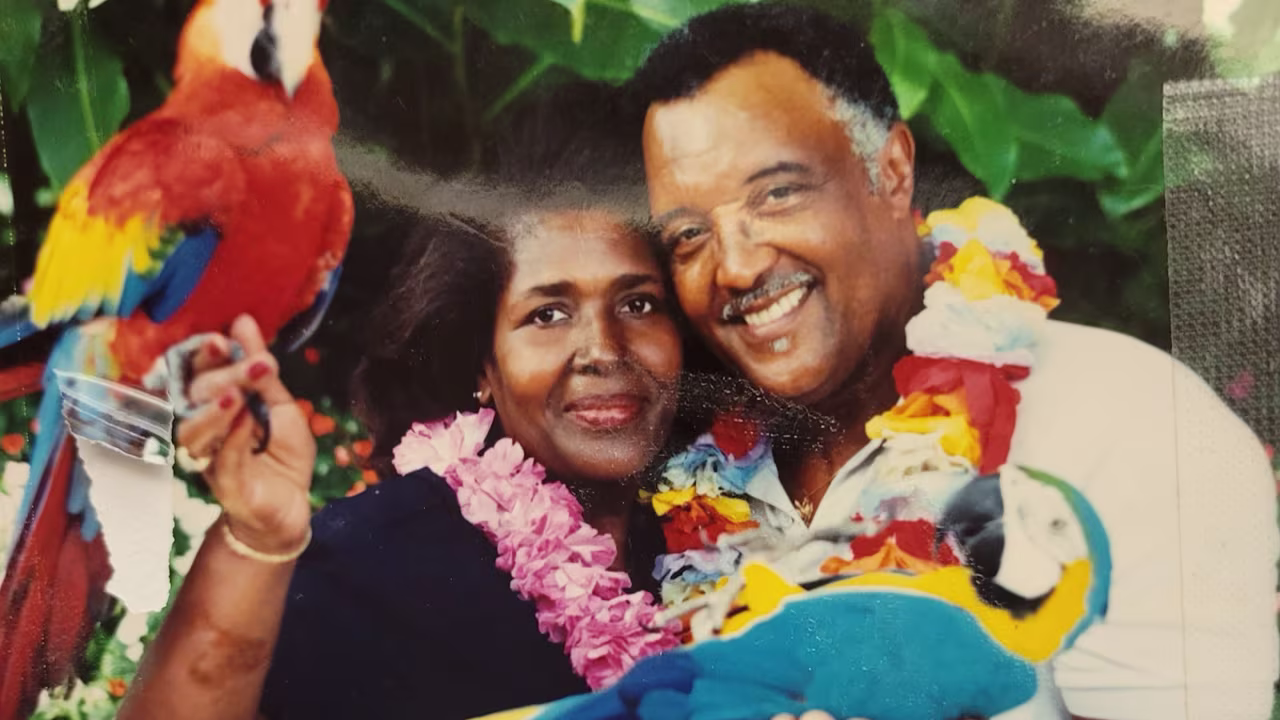 Ruth Whitfield and her husband, Garnell Whitfield Sr.