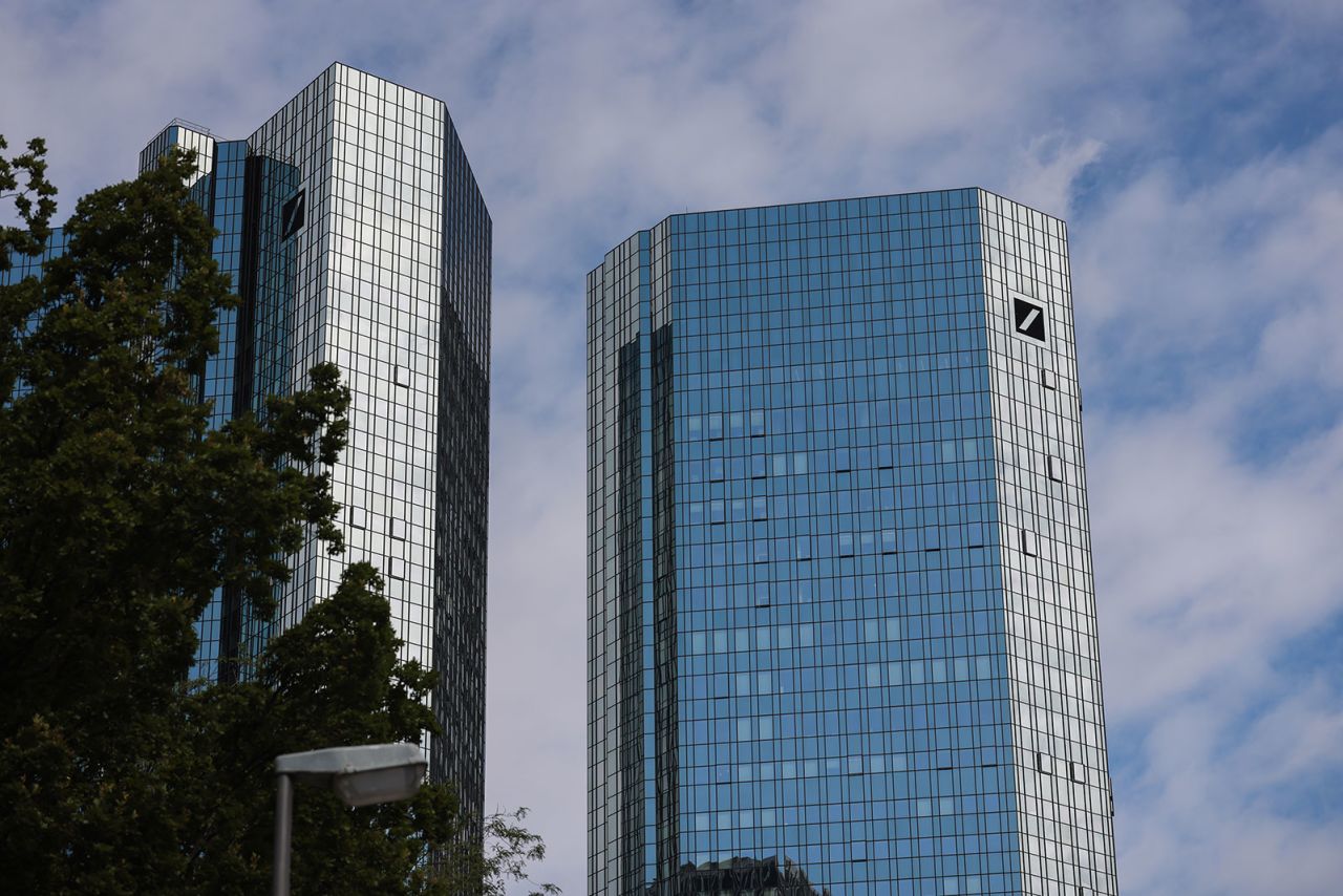 Deutsche Bank’s offices in Frankfurt, Germany.