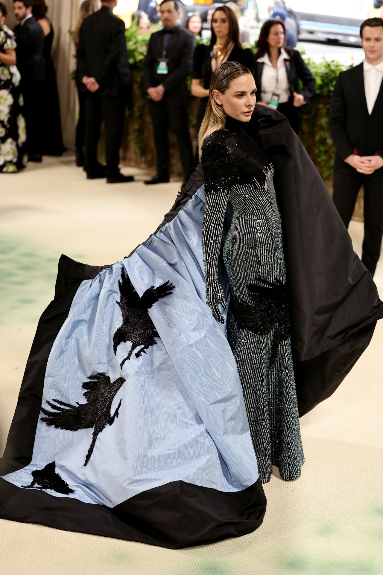 Rebecca Ferguson attends the 2024 Met Gala in New York City on May 6.