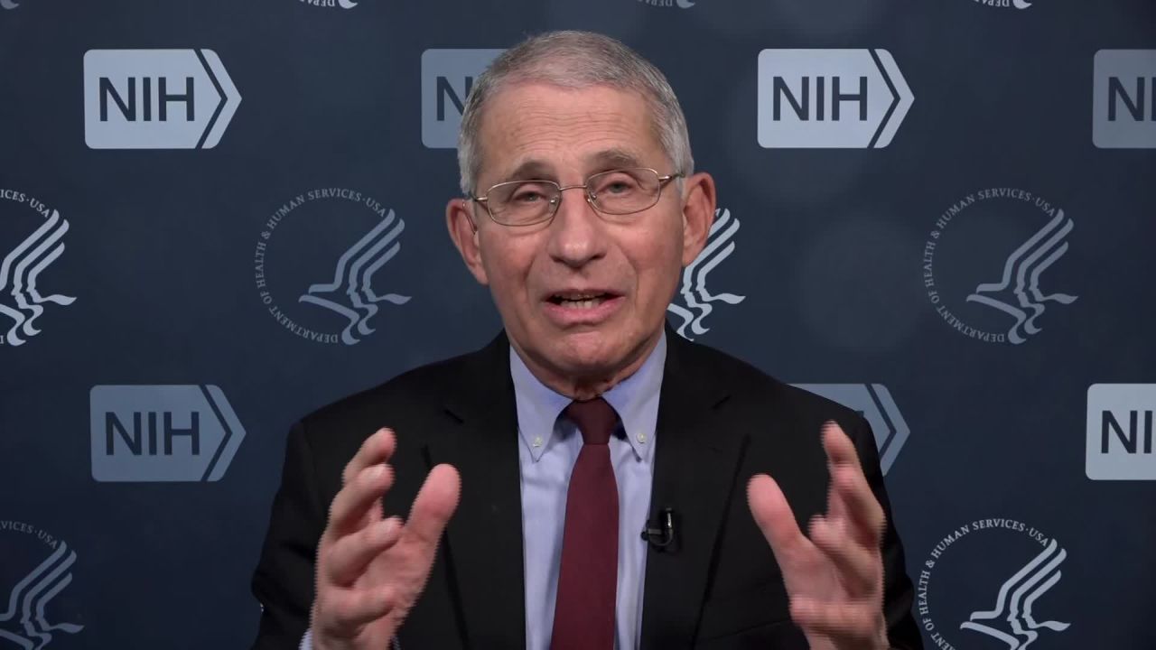 Dr. Anthony Fauci, the nation's leading infectious disease expert, speaks during an interview on December 29.