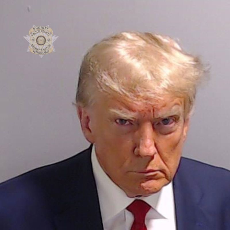 Trump Surrenders To Fulton County Authorities In Georgia 2020 Election ...