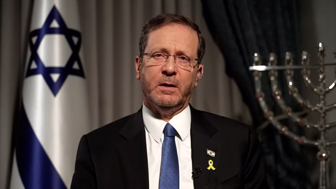 Israeli President Isaac Herzog speaks to CNN's Wolf Blitzer on Sunday.