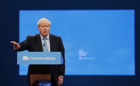 Johnson launched straight into an attack on Parliament.