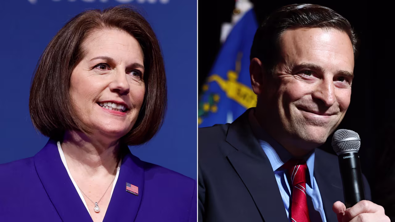 Catherine Cortez Masto and Adam Laxalt. 