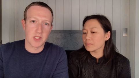 Facebook CEO Mark Zuckerberg and Dr. Priscilla Chan