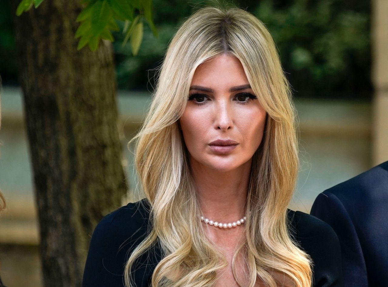 Ivanka Trump arrives for the funeral of Ivana Trump, on Wednesday, July 20, 2022, in New York.  