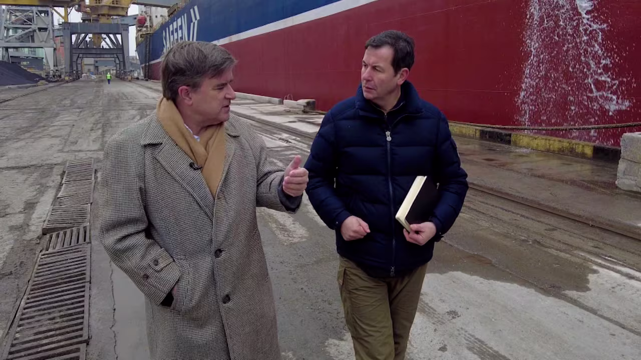 Ambassador Jim O’Brien speaks with CNN in Odesa, Ukraine. 