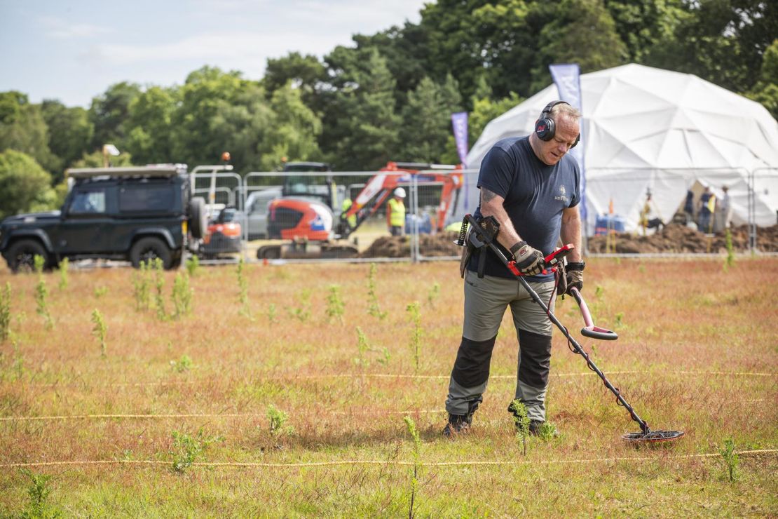 A full metal-detecting survey of Garden Field has now been completed.