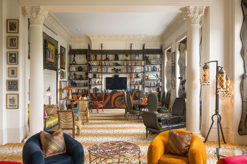 Though Karpidas also had a summer home in Greece full of 20th-century and contemporary art (the collection sold in 2023), her London flat is where she kept most of her prized Surrealist art.