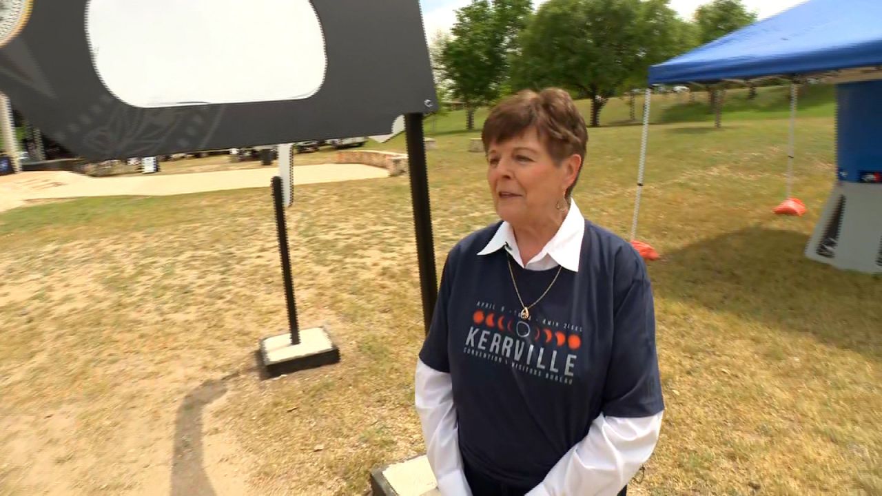 Kerrville Mayor Judy Eychner speaks to CNN on April 7. 