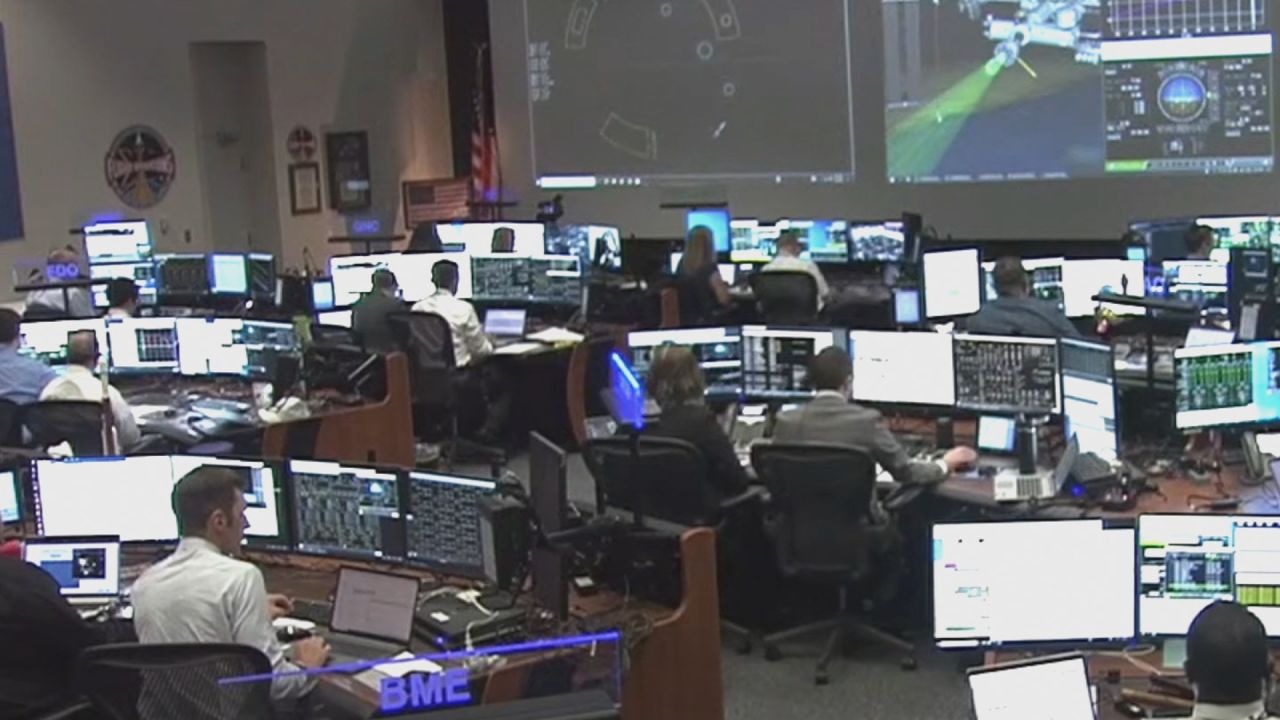 A view from the NASA livestream on September 6.