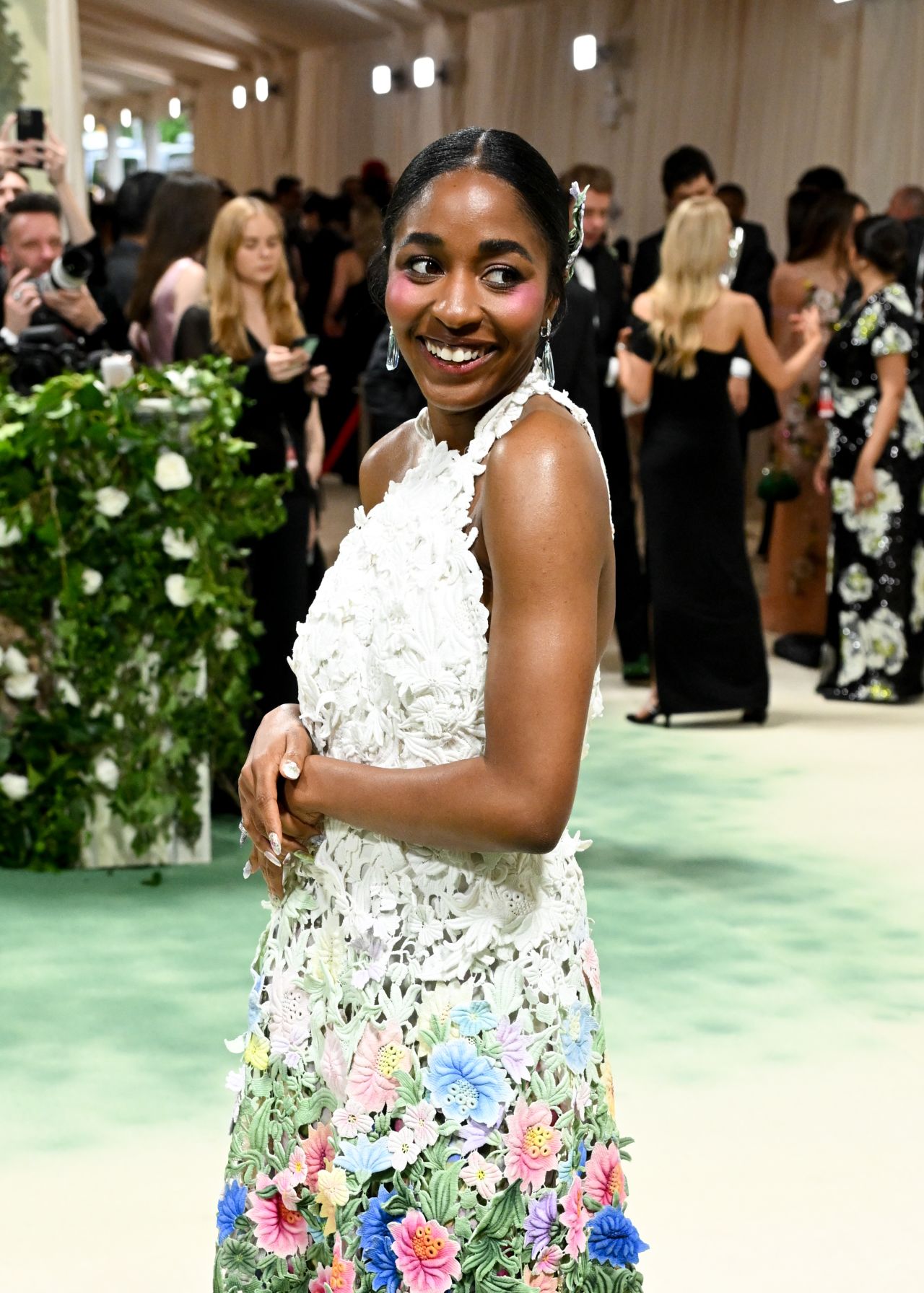 Ayo Edebiri at the 2024 Met Gala in New York City, on May 6.