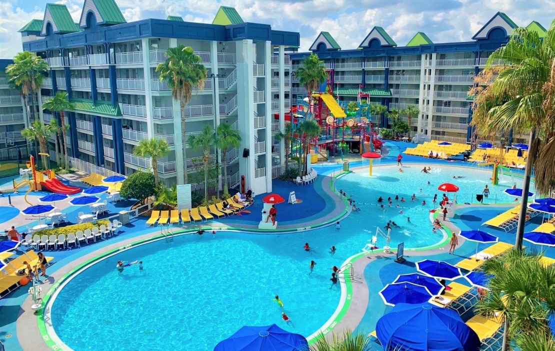A pool and waterpark at an IHG property
