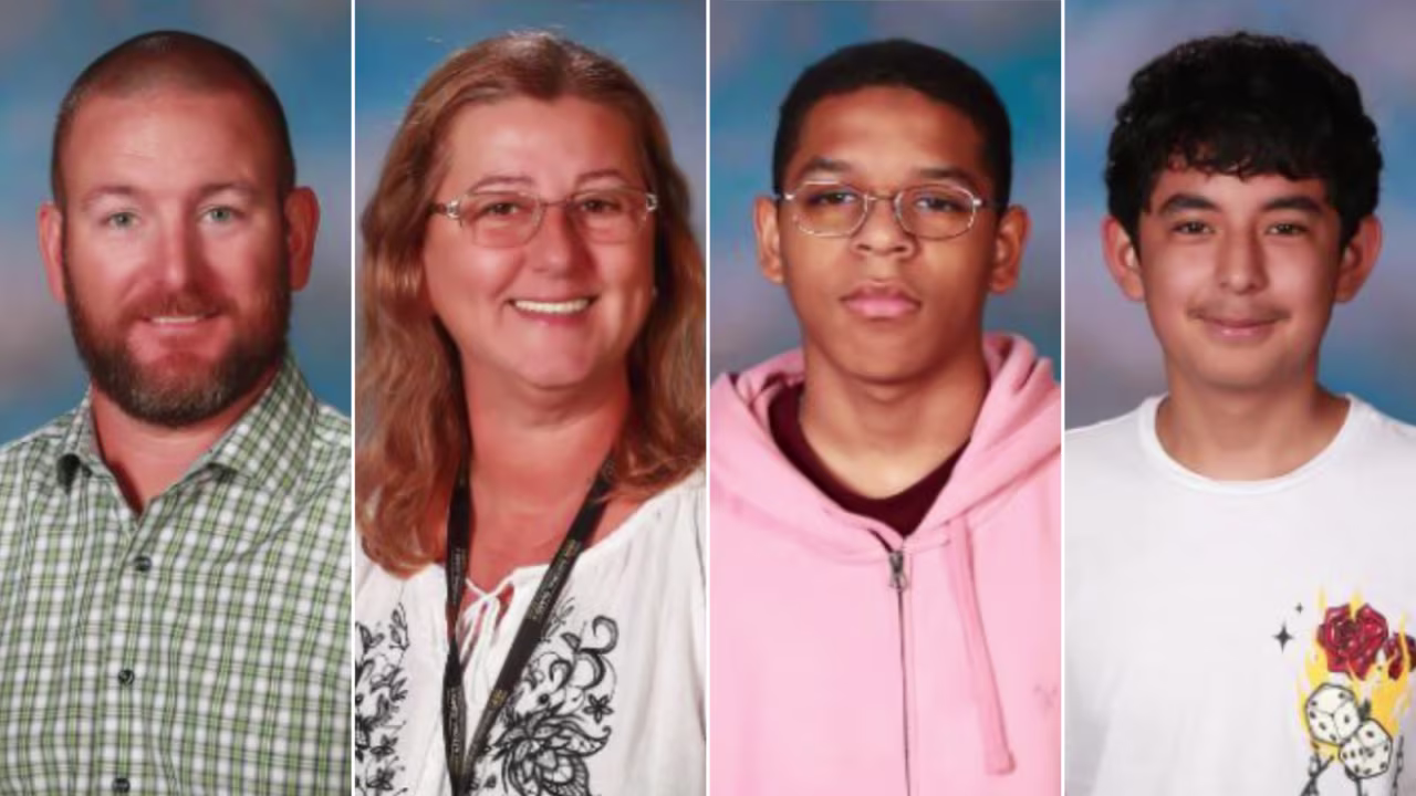 Richard Aspinwall, Cristina Irimie, Mason Schermerhorn and Christian Angulo.