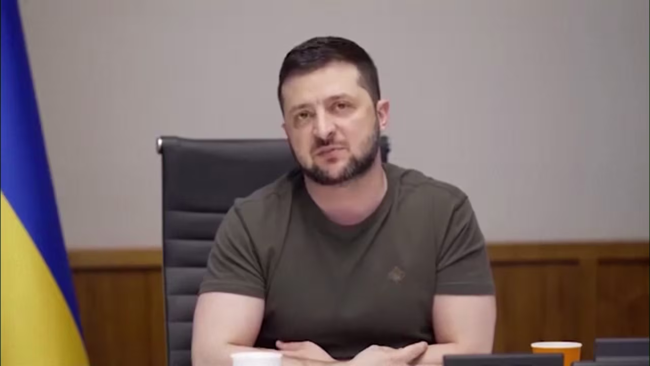 Ukrainian President Volodymyr Zelensky