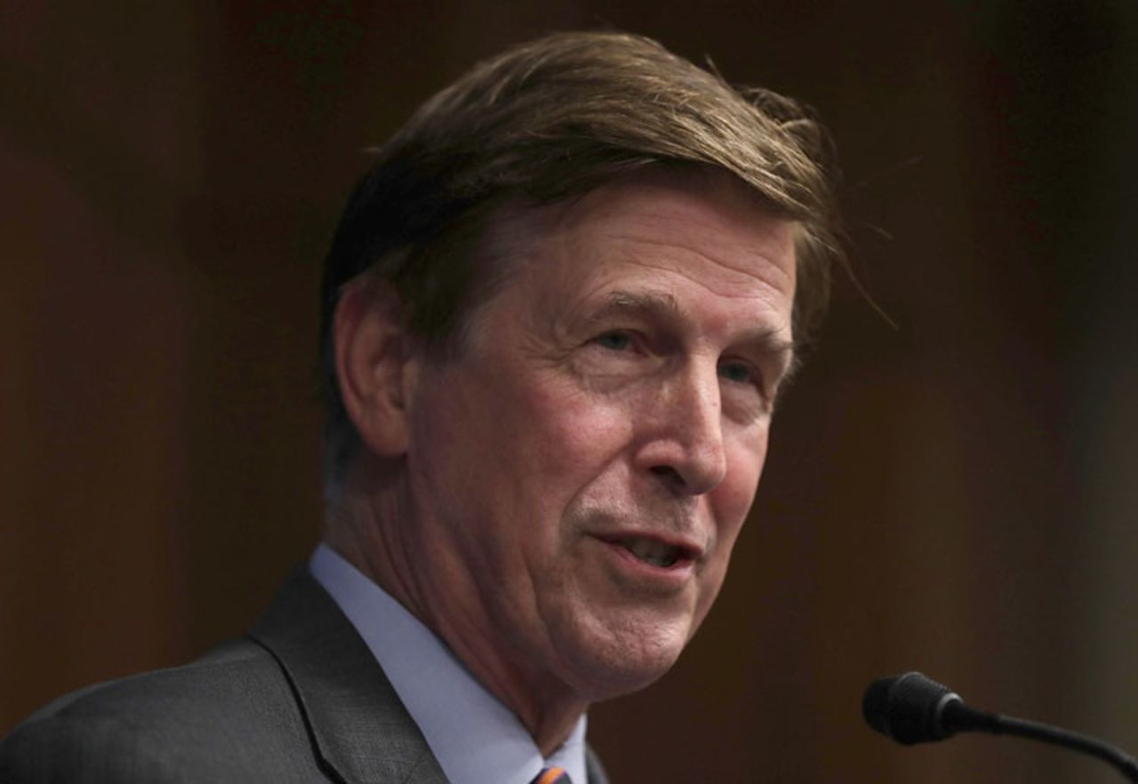 U.S. Rep. Don Beyer (D-VA) speaks during a discussion on the Trans-Pacific Partnership (TPP) September 26, 2016 on Capitol Hill in Washington, DC. 