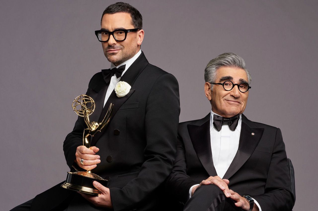 Dan Levy and Eugene Levy will host the 76th Emmy Awards. 