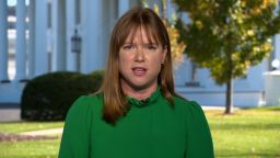White House communications director Kate Bedingfield speaks with CNN on Thursday November 10. 