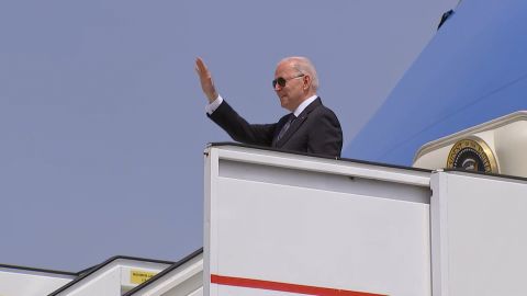Biden departs Brussels for Geneva.