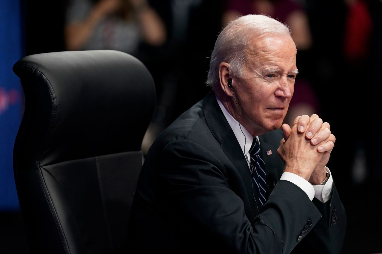 President Joe Biden speaks at an event in Tokyo in 2022.