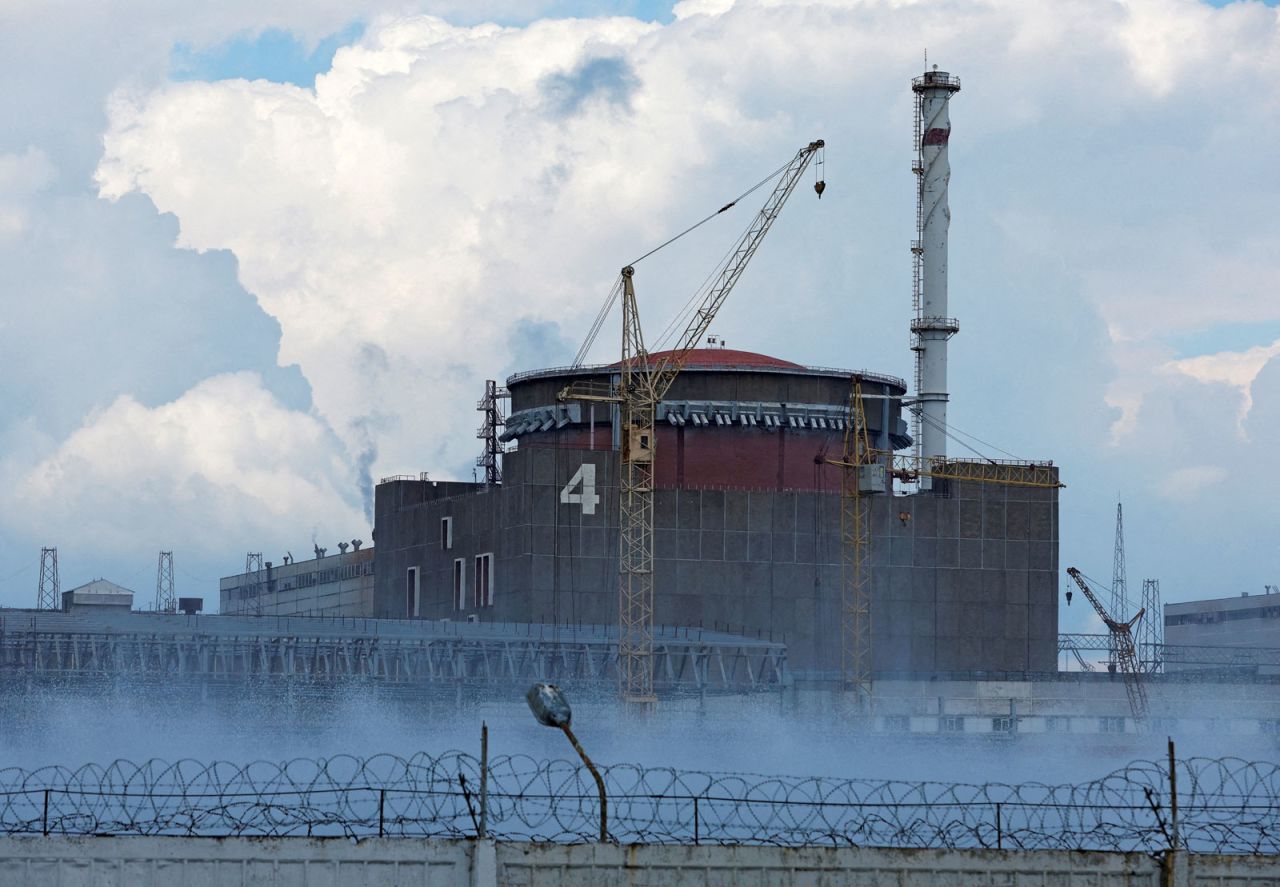 The Zaporizhzhia?Nuclear?Power?Plant?on August 4. 