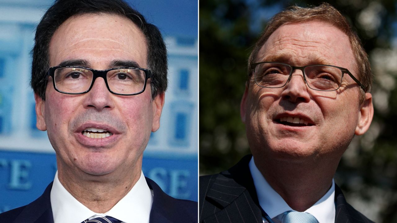 Steve Mnuchin and Kevin Hassett