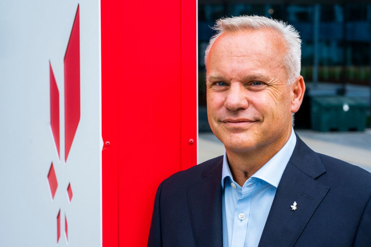 CEO of Equinor Anders Opedal at the headquarters of Equinor in Fornebu, Baerum, Norway on August 10, 2020.