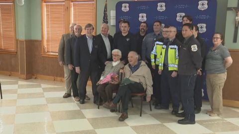Woman reunites with first responders, mass guides who saved her life
