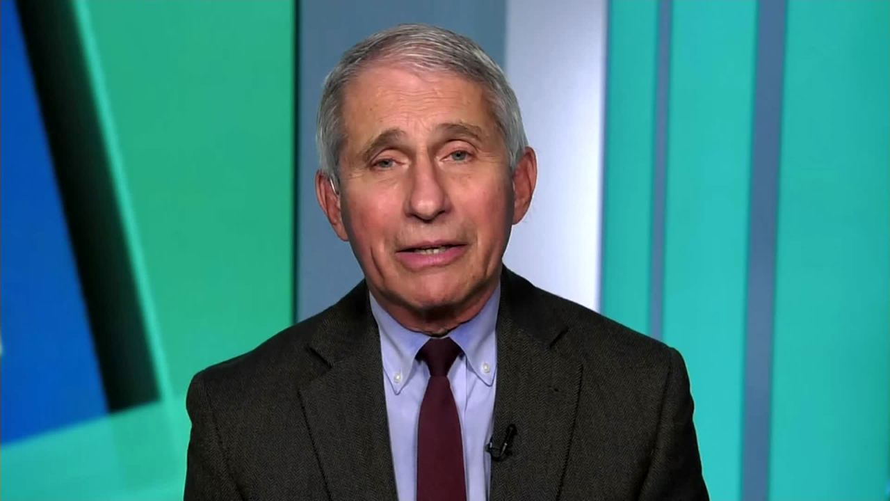 Dr. Anthony Fauci speaks with CNN on Monday, October 12.