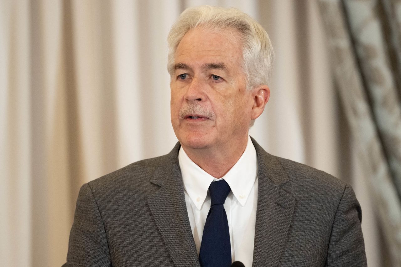 CIA Director Bill Burns is pictured during an event in Washington, DC, on May 21. 