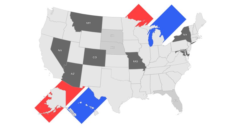 7 states vote to protect abortion rights, while efforts to expand access in Florida and South Dakota fail