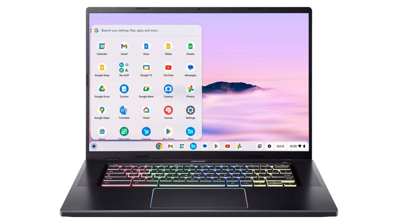 The Acer Chromebook 516 GE