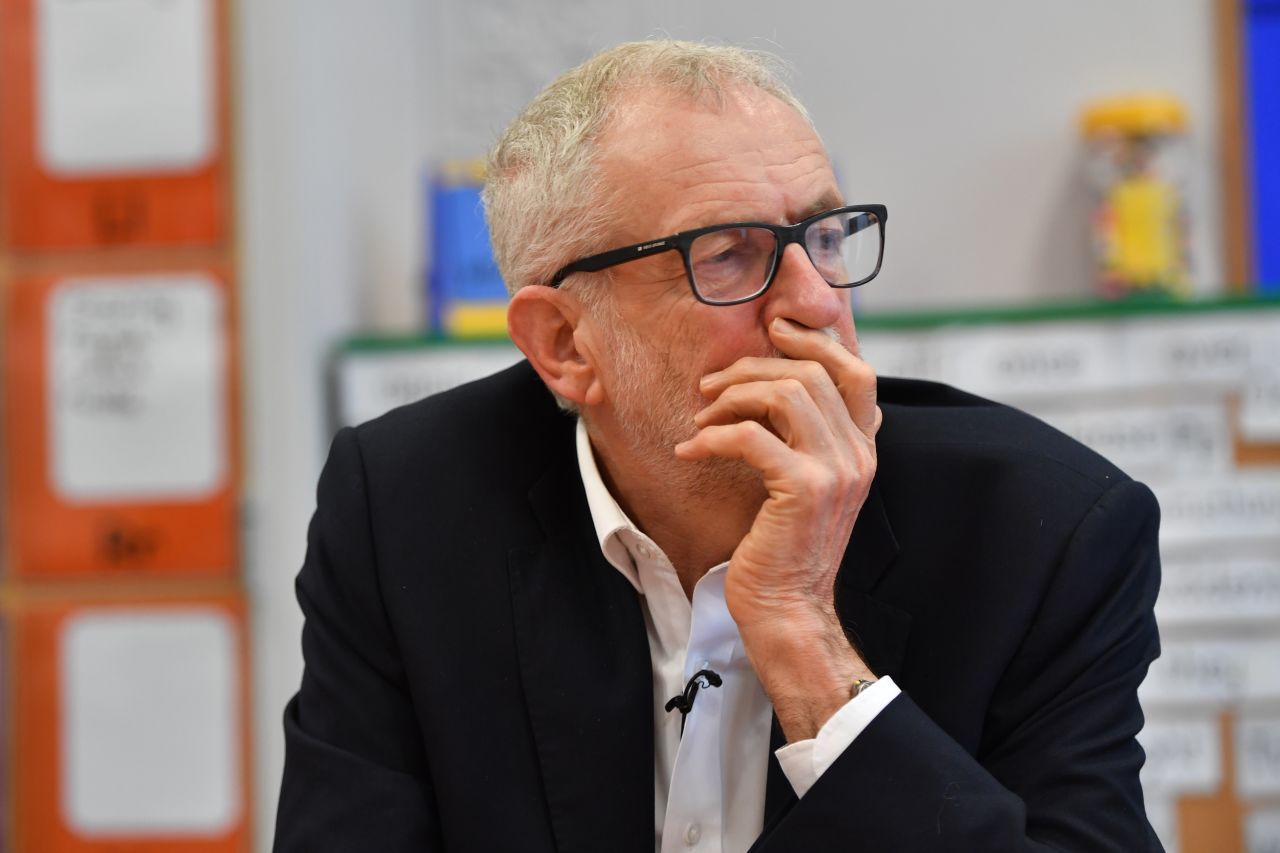 Labour leader Jeremy Corbyn on the campaign trail on December 10. Photo: Anthony Devlin/Getty Images