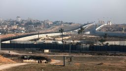 The border zone between Egypt and Gaza on March 30.