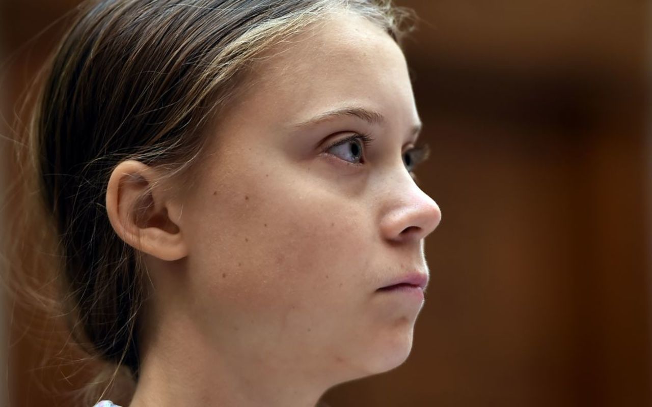 Greta Thunberg.