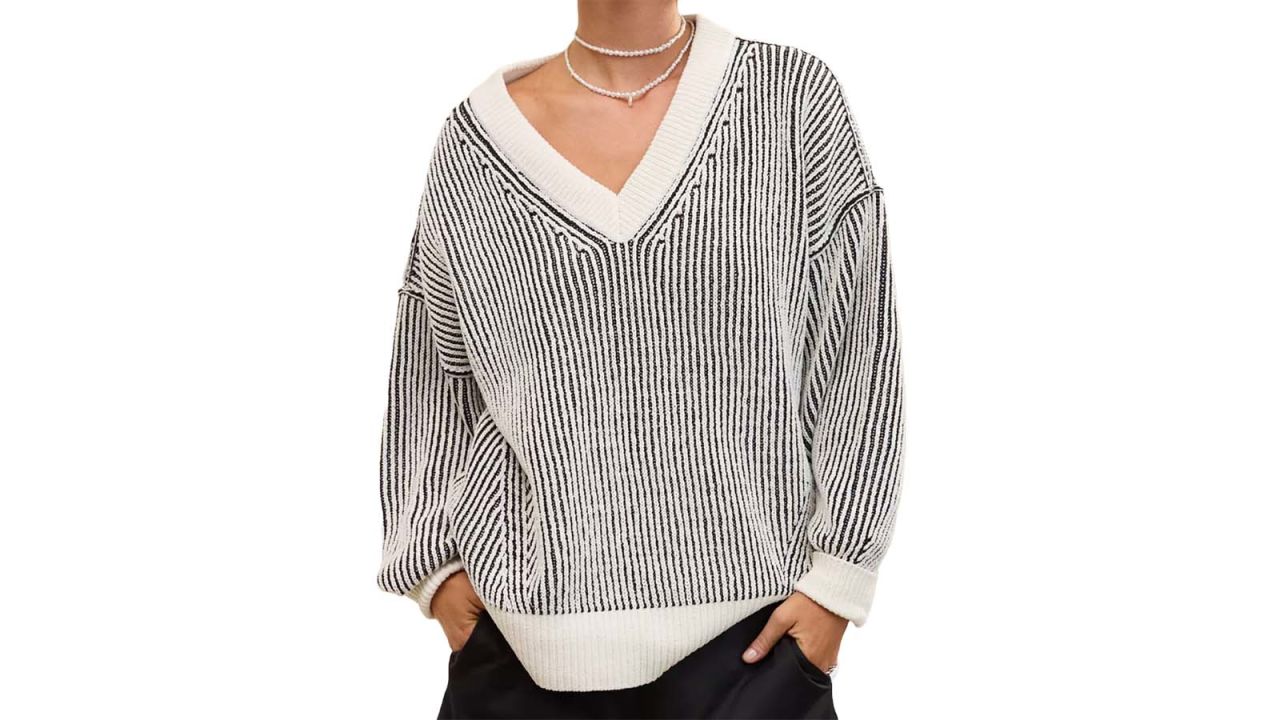 Aerie Beyond Chenille V-Neck Sweater.jpg