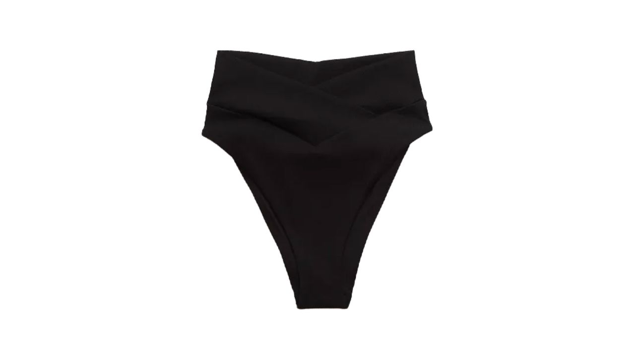Cheeky High Leg Knickers in black and white - Snag – Snag US