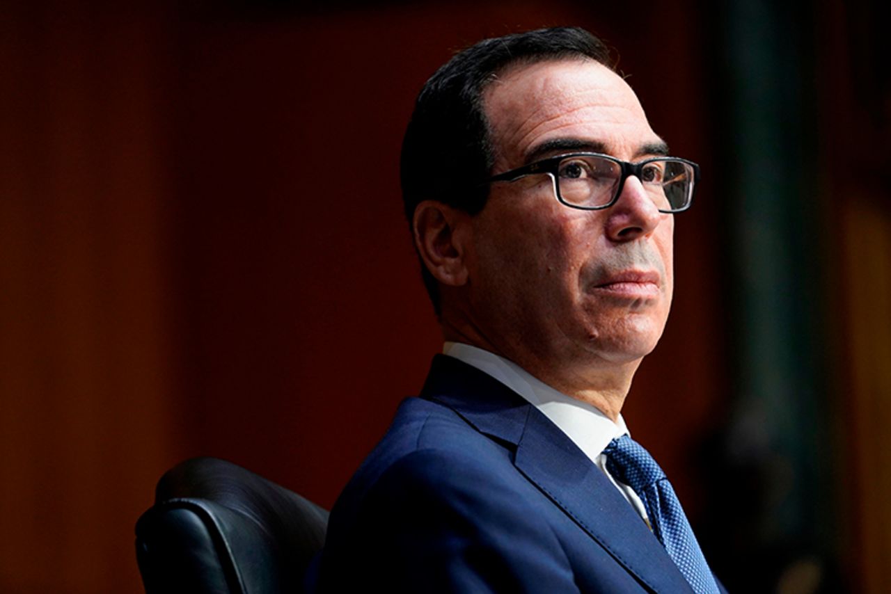 Treasury Secretary Steven Mnuchin on December 1, 2020 in Washington, DC.?