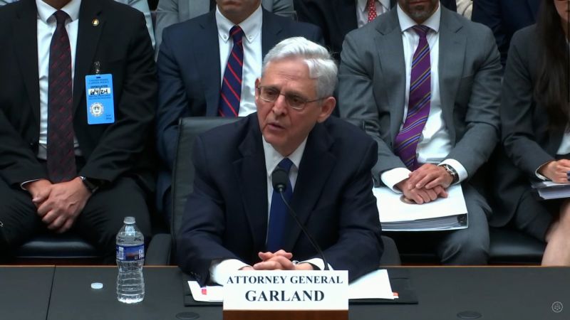 Garland slams conspiracy theories targeting DOJ and FBI operation