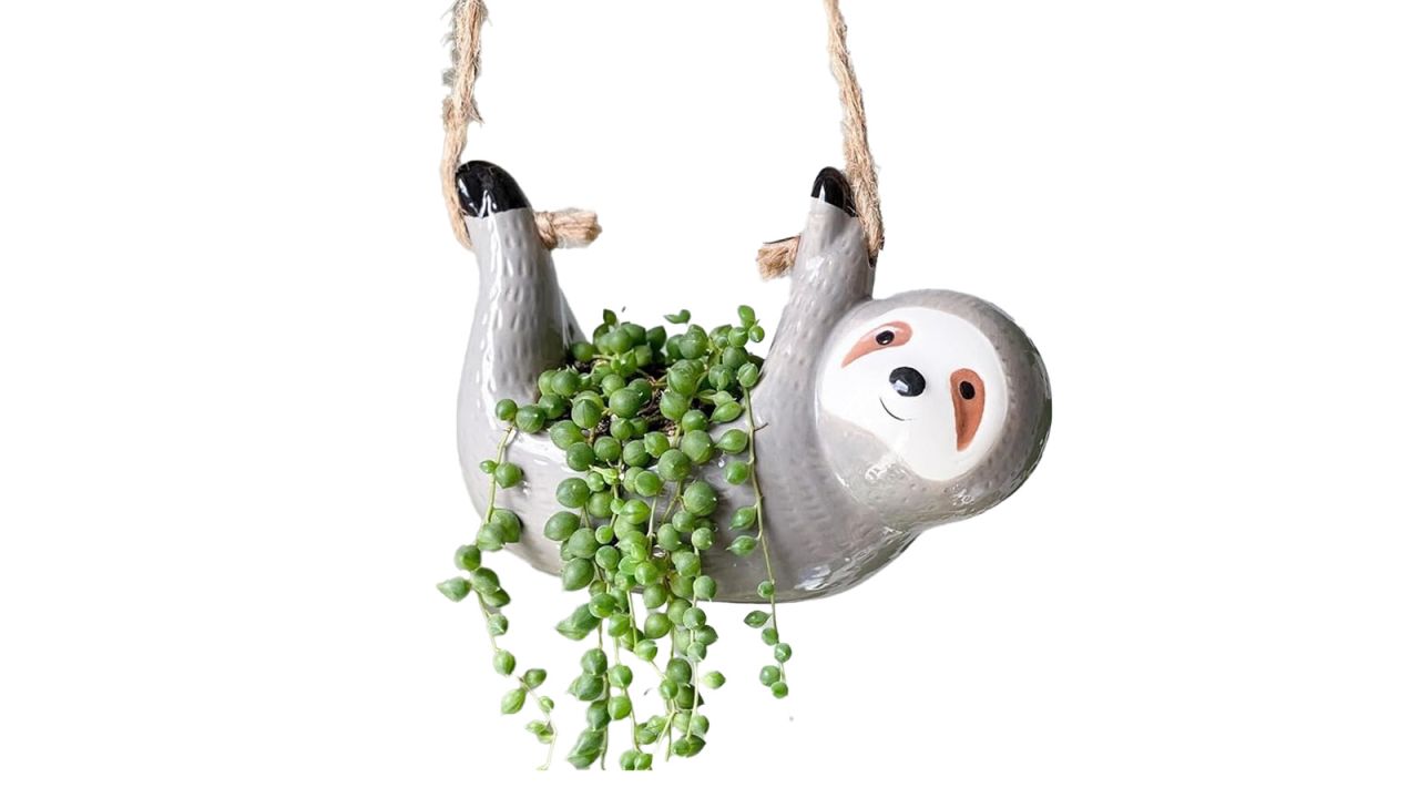 Aipogooin Sloth Hanging Planter.jpg