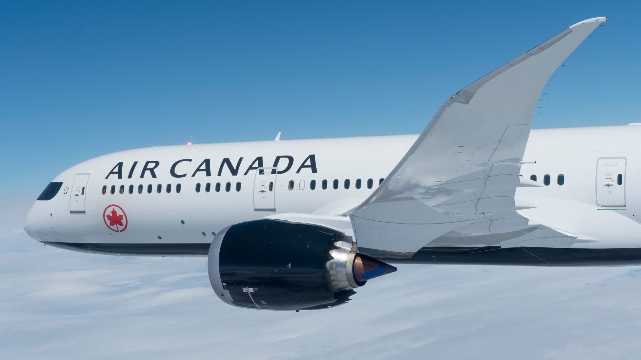 air canada B787-9 Wingflex
