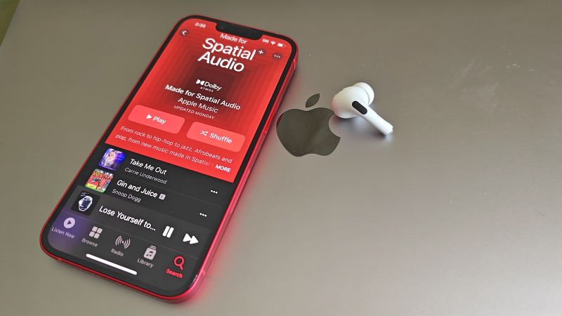 Spatial audio regular airpods hot sale