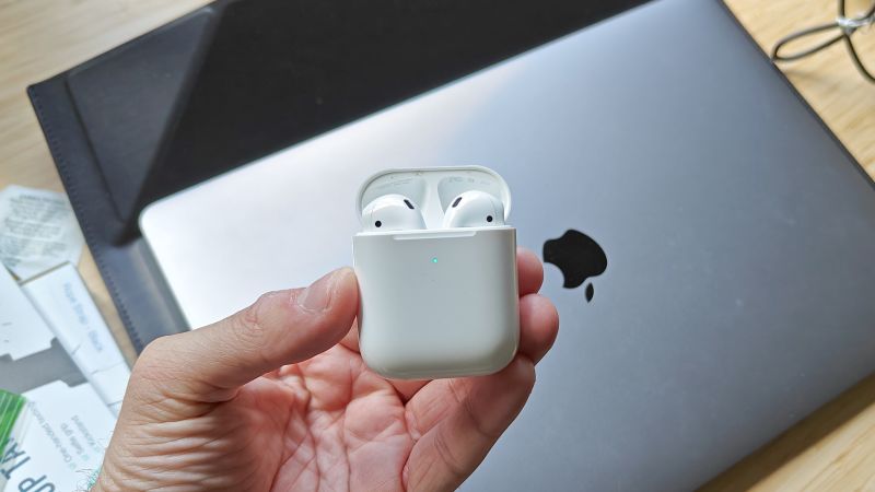 Apple airpods second hand price hot sale