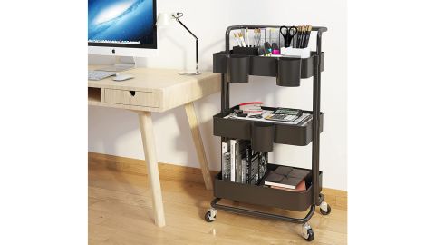 Aiyaka 3 Tier Rolling Utility Storage Cart