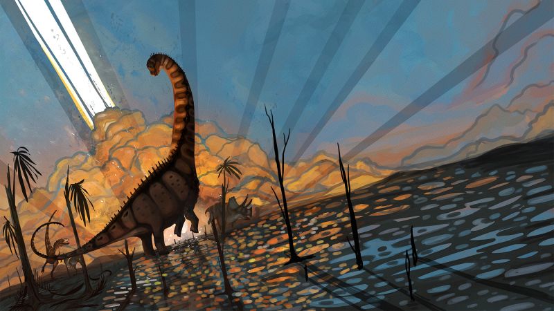 Rare look at the last days of the dinosaurs shows they were thriving, scientists say | CNN
