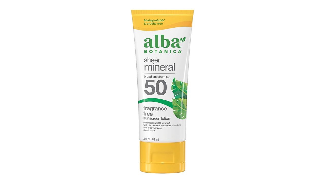 Alba Botanica Sheer Mineral Fragrance Free Sunscreen Lotion SPF 50 cnnu.jpg