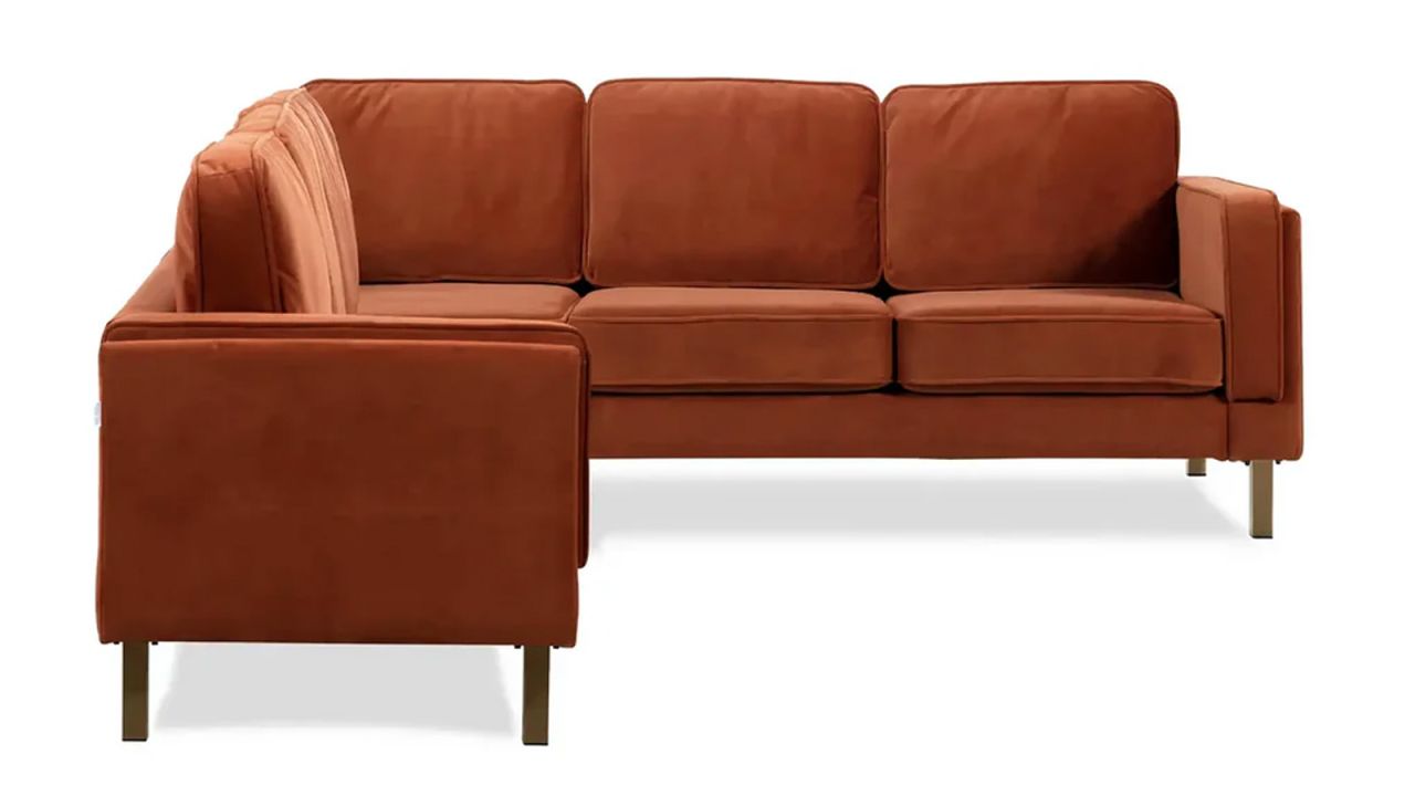 Albany Corner Sectional (Rust Velvet) .jpg