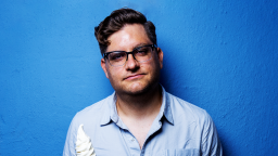 Comedian Alex Falcone.