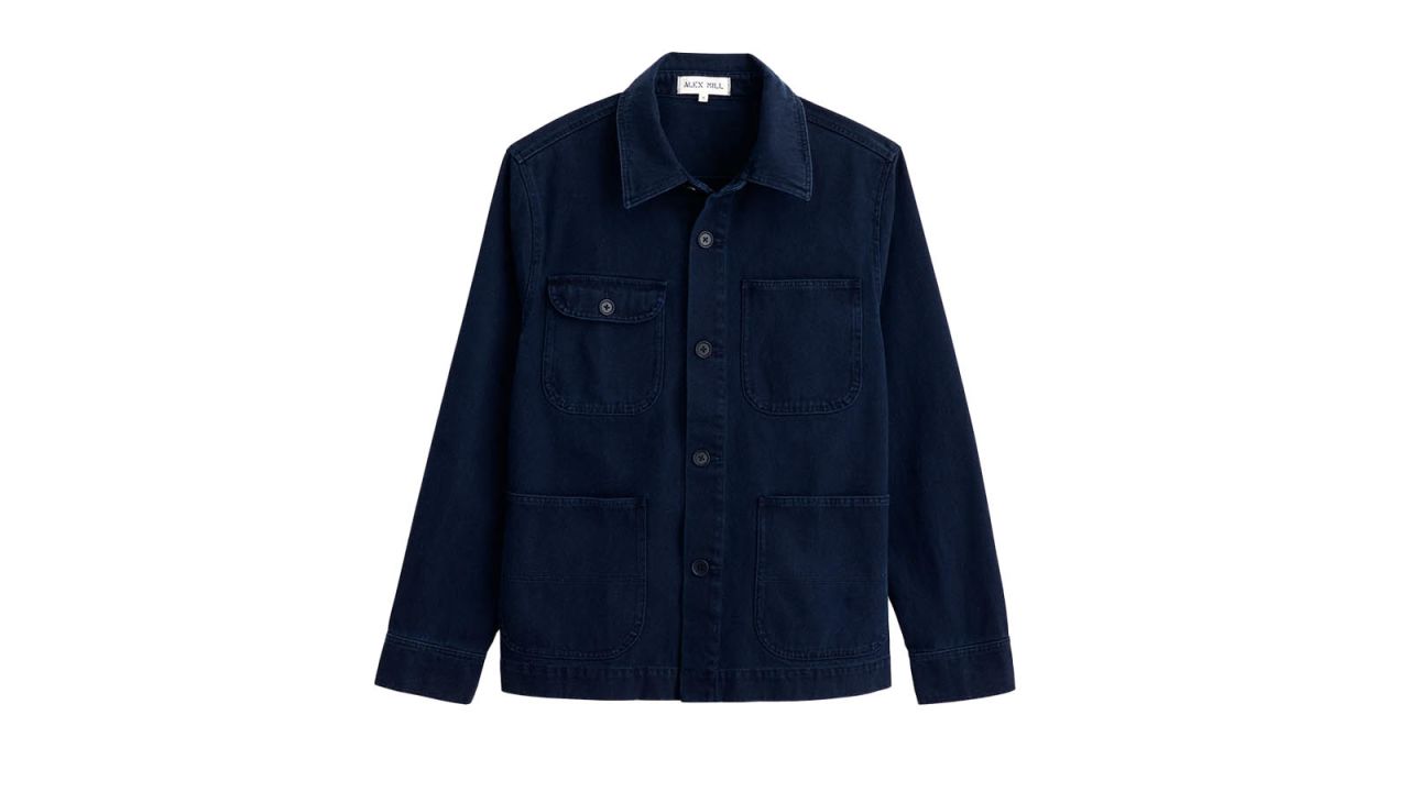 Alex Mill Garment Dyed Work Jacket in Recycled Denim cnnu.jpg