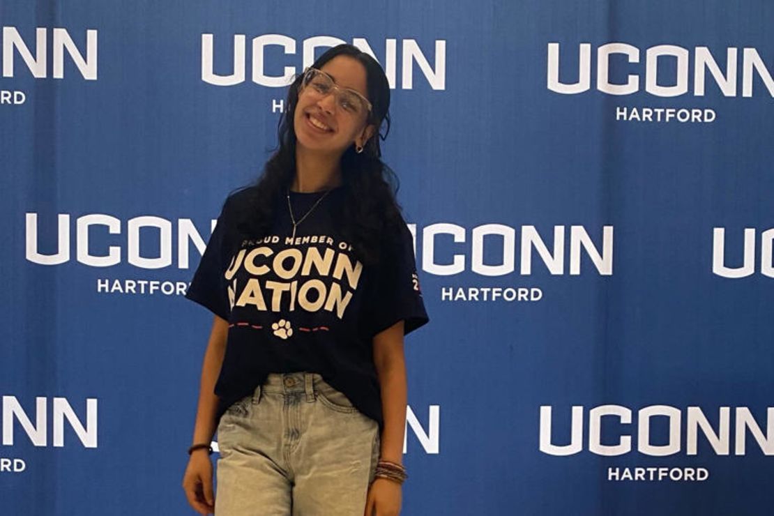 Aleysha is a freshman at the University of Connecticut's Hartford campus.